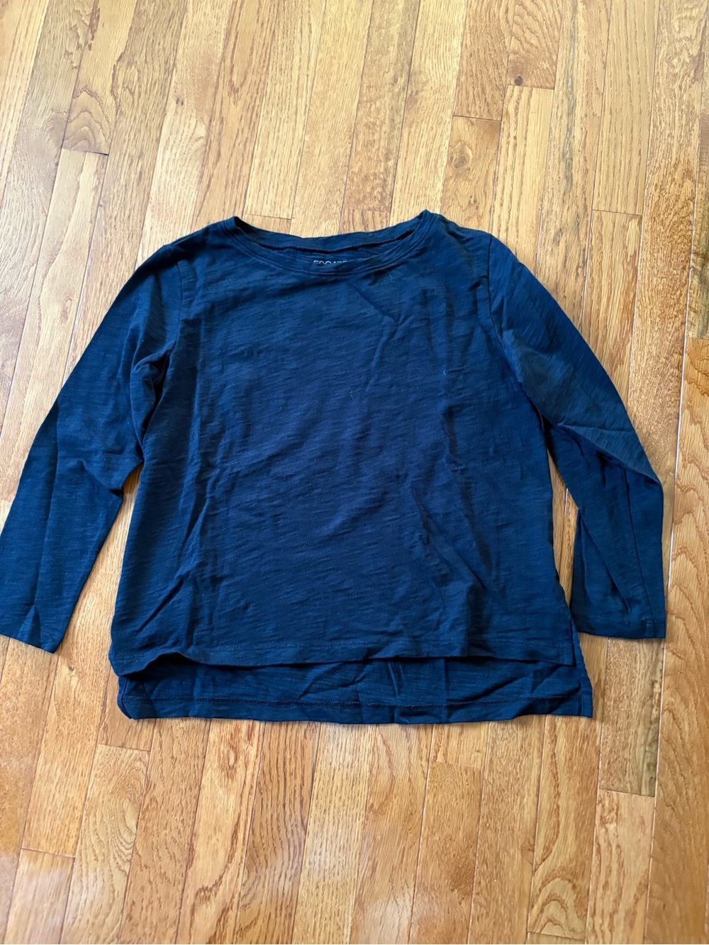 Habitat black Long Sleeve Crewneck Top